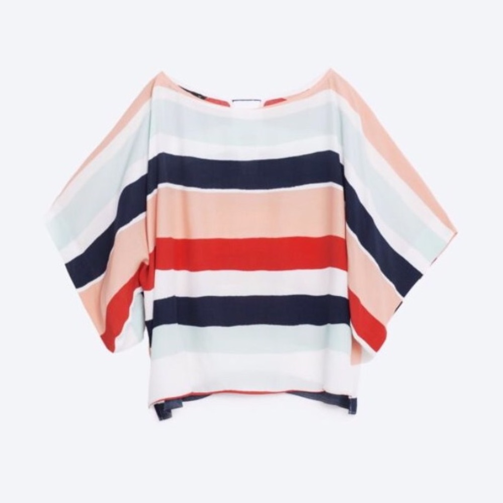 NWOT! ZARA stripped blouse 😍